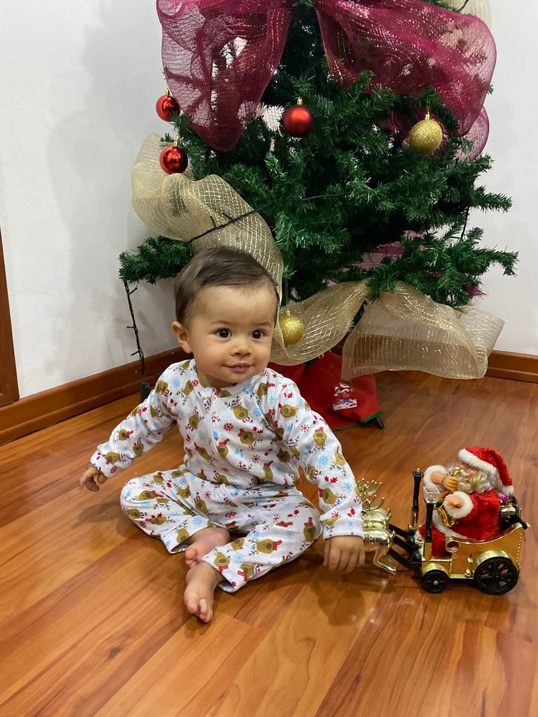 Pijama navidad Gris - Renos