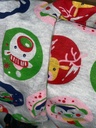 PIJAMA DOS PIEZAS GRIS CÍRCULOS