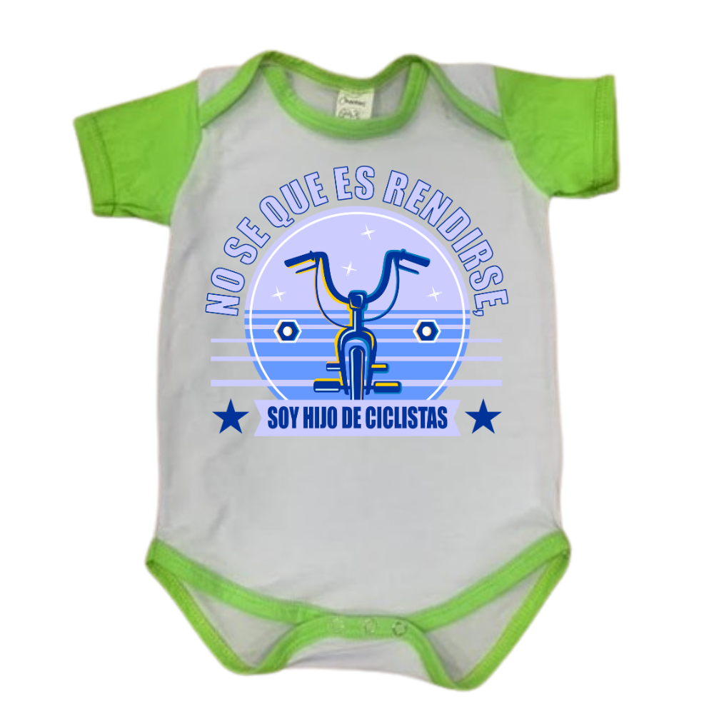 Body para bebe deportivo - NO RENDIRSE1