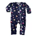 Pijama navidad azul