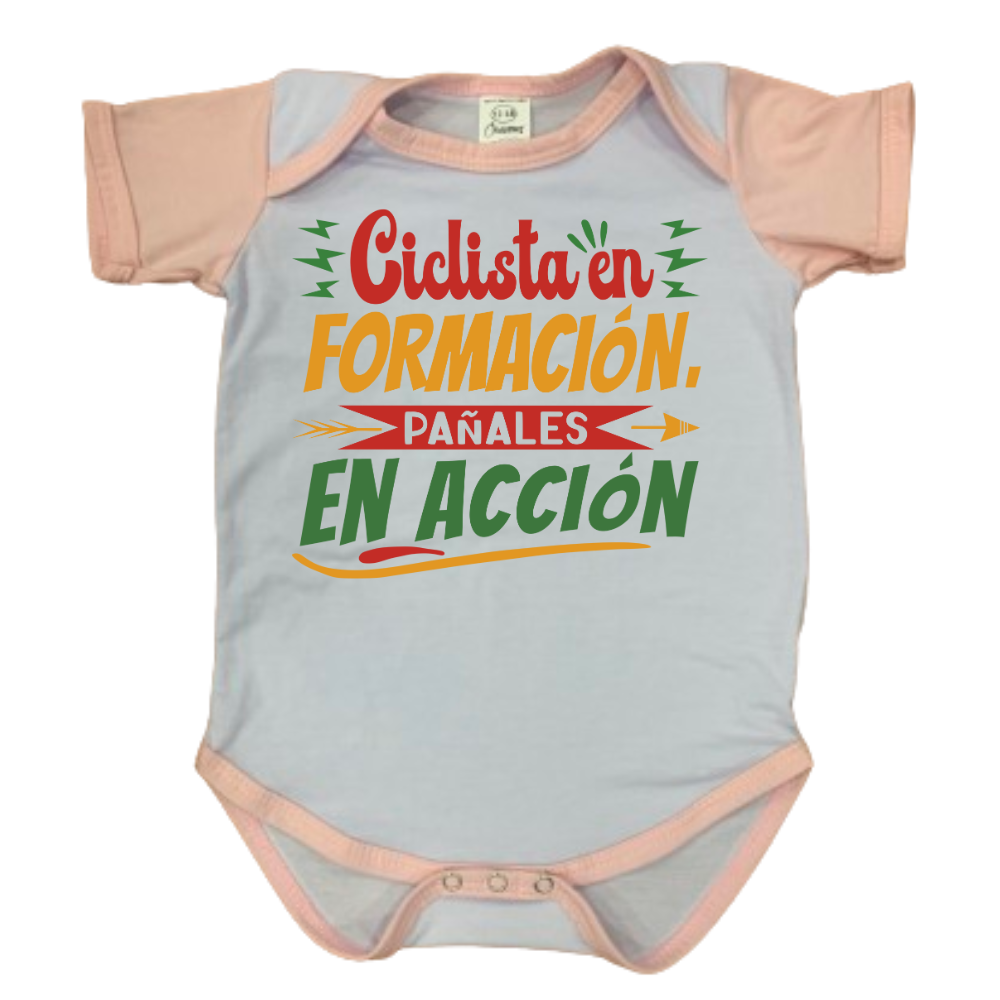 Body para bebe deportivo - PAÑALES EN ACCIÓN