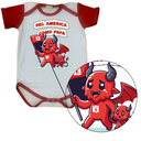 Mameluco bebé fútbol - America de Cali
