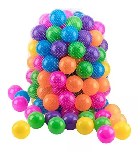 Pelotas plasticas x 50 unidades