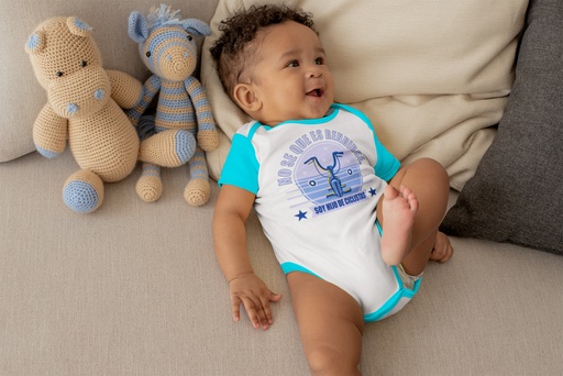 Body para bebe deportivo - NO RENDIRSE1