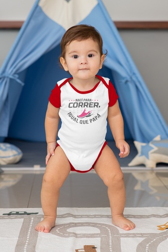 Body para bebe deportivo - IGUAL QUE PAPÁ