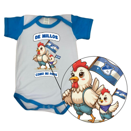 Mameluco bebé fútbol - Millonarios