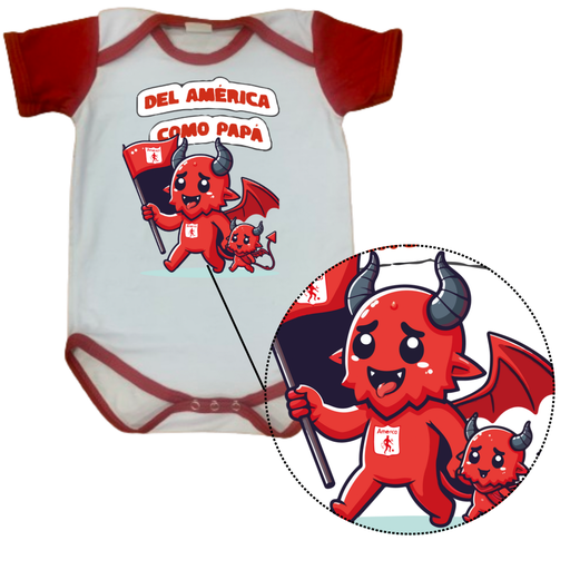 Mameluco bebé fútbol - America de Cali