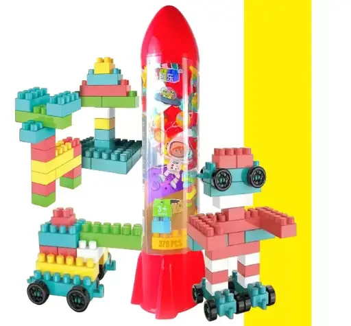 COHETE ARMATODO 370 PCS DIDÁCTICO NIÑOS